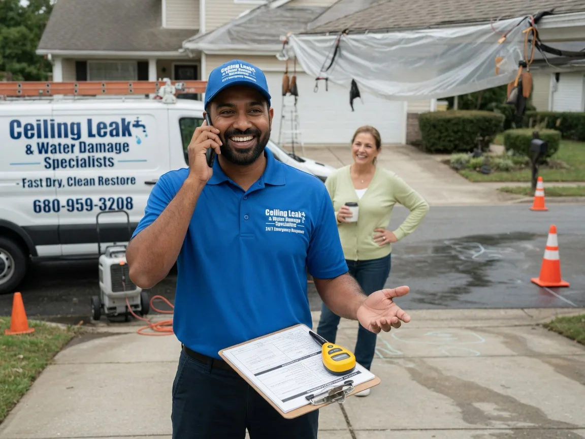 Ceiling Leak Cleanup Norwood, GA FAQs